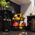 Miniatyrbild 2 av 10: Fruktkorg / Grönsakshylla - 2 våningar