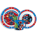Pikkukuva 1 / 2: Avengers Army middagsset, mikropoolset med mugg 265 ml