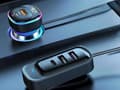 Miniatyrbild 5 av 10: Bluetooth-sändare bil - FM adapter 3× USB och Type-C