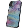 Miniatyrbillede 1 af 2: iPhone XR - Cover/Mobilcover Maling Mønster Multicolor