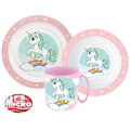 Miniatyrbild 2 av 2: Unicorn Range tallrikset med muggar 350 ml, mikroplastset