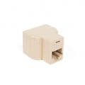 Miniatyrbillede 2 af 3: RJ45 Splitter - Ethernet Grenstik Beige