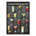 Drinkmeny Skylt - Cocktailrecept A3
