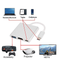 Miniatyrbilde 4 av 6: USB-C Adapter - HDMI & USB 3.0 Silver