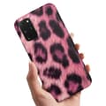 Cover / Mobilcover til Samsung Galaxy A41 - Pink Leopard