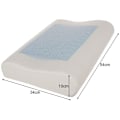 Miniatyrbillede 3 af 11: Ergonomisk Kudde / Memory Foam - Kylande gel