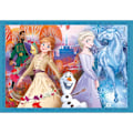 Miniatyrbillede 3 af 5: Disney Frozen 4-i-1 pussel av Clementoni