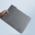 Miniatyrbillede 4 af 6: 13,3" Laptop Sleeve / Computertaske / Macbook - Læder Grey