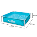 Miniatyrbillede 2 af 8: Barnpool / Rampool / Badpool / Pool - 122x122x30 cm