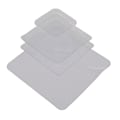 Miniatyrbillede 3 af 10: 4-Pack - Återanvändbara Överdrag till Mat - Silikon Transparent