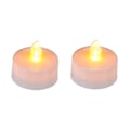 Miniatyrbillede 1 af 3: 4-Pak - Batteridrevne Fyrfadslys / LED-lys White