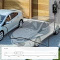Miniatyrbild 5 av 5: JATRHG EV-laddare 12M 7,2KW-1,5KW 32A|16A|13A|10A|8A Typ 2 Laddningskabel Elbil Bärbar kopplingsbar strömladdare