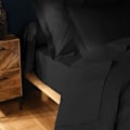 Miniatyrbillede 1 af 5: Drap Plat "Lina" 240x300cm Sort Svart