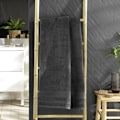 Miniatyrbild 3 av 4: Duschhandduk "Tendresse" 70x130cm Anthracite Antracit