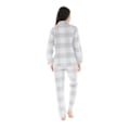 Miniatyrbillede 2 af 2: Pyjamas Lang - CHRISTIAN CANE - Model CIDALIE - 100% Bomuld - Krave - Elastisk Talje Vit 44
