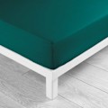 Miniatyrbillede 1 af 5: Drap housse 160x200 cm - Bonnet 30 cm - 100% bomuld - Emeraude Smaragd
