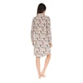 Miniatyrbillede 2 af 2: Natskjorte - Riva - 5342 - Leoprint - 50% Bomuld - 50% Viskose Beige 36