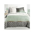 Miniatyrbillede 2 af 2: parure 3 p. 240 x 220 cm percale imp. 78 tråde helsøger belor Grön