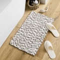 Miniatyrbild 3 av 4: Badrugs 45x75 cm mikrofiber trikolor - Brun Sable / brun