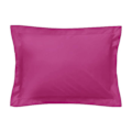 Miniatyrbillede 2 af 2: Rektangulær pudebetræk - 50 x 75 cm - 100% bomuld - Frankrig - Fuchsia Fuchsia