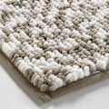 Pikkukuva 2 / 4: Kylpyhuoneen matto 45x75 cm mikrokuitu kolmivärinen - Ruskea Sable / brun