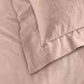 Pikkukuva 2 / 5: Sängynpäällinen suorakulmainen 50x70 cm - 100% puuvilla - Vaaleanpunainen Rosa