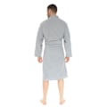 Pikkukuva 3 / 3: Kimono Pitkä - PILUS - Blaise - Vaaleanharmaa - 2 Taskua - Mukava Grå M