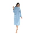 Miniatyrbillede 1 af 2: Badekåbe - Hyacint - Fleece 341 - Blå - Kvinde Blå 40