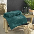 Miniatyrbillede 3 af 4: Drap de Bain "Tendresse" 90x150cm Smaragd Smaragd