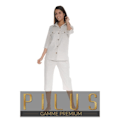 Miniatyrbild 1 av 2: Pyjamas Button Beige Olympie Pyjamas Button Kvinna 4371 Beige 38