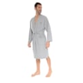 Miniatyrbillede 1 af 2: Kimono Grå Walbert Badekåbe - Voksne - Unisex Grå M