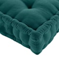 Miniatyrbillede 2 af 4: Cushion of Floor "Twily" 50x50cm Emerald Smaragd