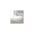 Miniatyrbillede 1 af 3: Cache sommier plateau 3 plader 140x190 cm hvid - Hvid