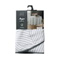 Miniatyrbild 4 av 4: Rund duk (0) 180 cm polyester tryckt linea Sans Vit