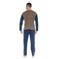 Miniatyrbild 2 av 2: Pyjamas Lång Man - CHRISTIAN CANE - DARIUS - Mörkblå - 100% Bomull Blå M