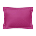 Miniatyrbillede 1 af 2: Rektangulær pudebetræk - Fremstillet i Frankrig - 100% bomuld - Fuchsia Fuchsia