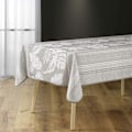 Miniatyrbild 1 av 4: Duk rektangulär 150 x 240 cm polyester tryckt Ambrine Beige
