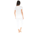 Miniatyrbillede 3 af 3: Pyjamas Lang Hvid Yolita Pyjamas Lang 5958 Vit 40