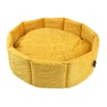 Miniatyrbillede 1 af 5: Hundeseng & Katteseng "Boho" 48cm Sennepsgul Senap