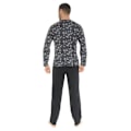 Pikkukuva 2 / 2: Pitkät Pyjamat - Christian Cane - Donatien - 100 % Puuvilla - Tunisialainen Kaulus - Puhtaan Musta Svart S