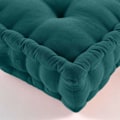 Miniatyrbillede 3 af 4: Cushion of Floor "Twily" 50x50cm Emerald Smaragd