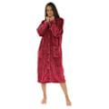 Miniatyrbillede 1 af 2: Morgenkåbe - Christian Cane - Jacinthe - Rød - Kvinde - 100% polyester Röd 52