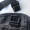 Miniatyrbillede 3 af 5: 2-pak - Taljetaske med tyverisikring / Rejsetaske med opbevaring sort sort black 40