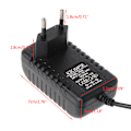 Pikkukuva 7 / 7: 6 Voltin 2A Virtalähdeadapteri AC - DC 7,5 x 3 cm Liitin 6V 1 Amp Virtalähde, Seinäpistoke Erittäin Pitkällä 90 cm Johdolla