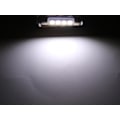 Miniatyrbillede 5 af 6: C5W Canbus 41mm hvide 6000k LED projektører SV8.5 42mm Hvid Hvid White 41mm Vita 6000k 2-pack