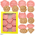 Miniatyrbillede 1 af 5: Spiderman Superman Cookie Cutters Søde Form Kage Fondant Bagning DIY Form 8stk/sæt
