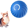 Miniatyrbild 1 av 4: Interaktiv Hundboll, Automatisk Rullande Studsboll för Hundar, USB Uppladdningsbar Automatisk Rullande Bolleksak Interaktiv och Smart (Blå)