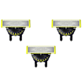 Miniatyrbilde 1 av 3: Erstatningsblader for barberhøvel kompatible med Philips Oneblade Erstatning One Blade Pro-blader for menn (Modell QP25XX QP26XX QP65XX)_qu 360°rotation