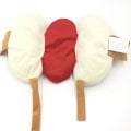 Miniatyrbillede 5 af 5: Efterårs- og vinterteddyhunde tøj varm hund hamburger form Halloween forsyninger kæledyr transformation kostume sjov kjole op (M) M