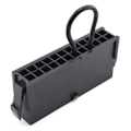 Miniatyrbilde 3 av 5: 24-pinners hunn ATX PSU strømforsyning starter på/av bryter jumper bro adapter